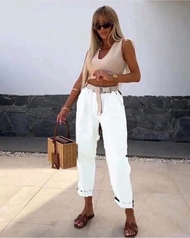 pantalone s: Visok struk, Kilote — 2
