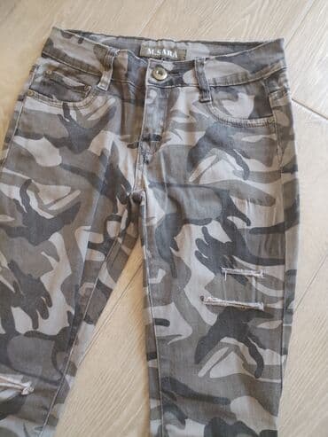 lanene pantalone zenske: S (EU 36), Ravne nogavice — 3