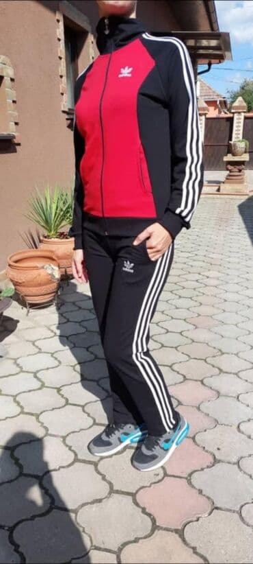 sportski sorcevi: Adidas, L (EU 40), Prugasti, bоја - Crna — 6