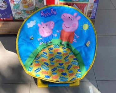 lidl tabure za decu: Dečija okrugla stolica sa motivom omiljenih crtanih junaka😍. Poseduje — 13