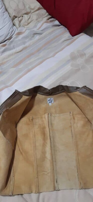 prsluk i pantalone komplet: Kožni prsluk. Novo — 1