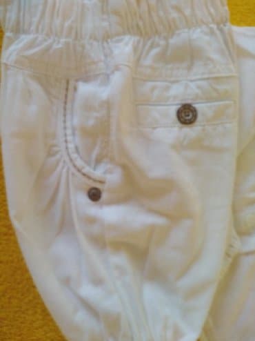 elegantne pantalone sa visokim strukom: Komplet: Majica, Pantalone, 62-68 — 5