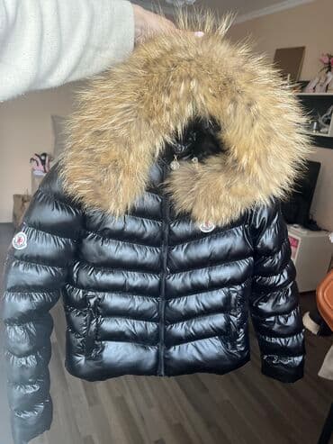 jakne za trudnice h m: Moncler, M (EU 38), Jednobojni, Sa postavom, Krzno — 3