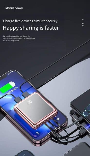 polovni telefoni pancevo: Mini 20000mAh Pover Bank UltraThin USB prenosivi spoljni rezervni — 3