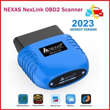 pokrivač za auto: Alat za čitanje i brisanje grešaka. NEXAS NexLink Bluetooth IOS & — 1