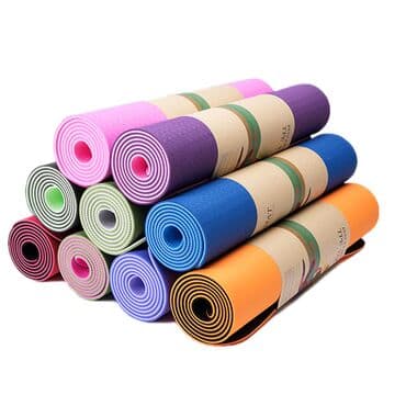 mcm ranac: Podloga za yogu, aerobik, fitnes 0,40 cm Crvena, Ljubičasta, Roze — 6