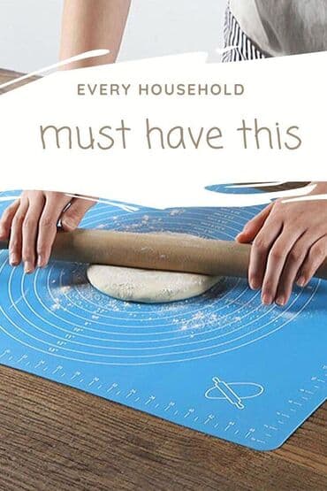 podloga za gletovanje: Nelepljiva silikonska podloga za testo Cook XXL Mat 70x50 cm Boja  — 12