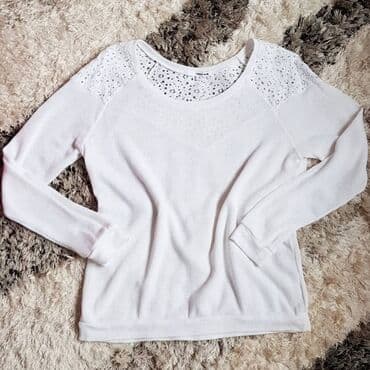 bluza velucine m: M (EU 38), bоја - Bela — 2