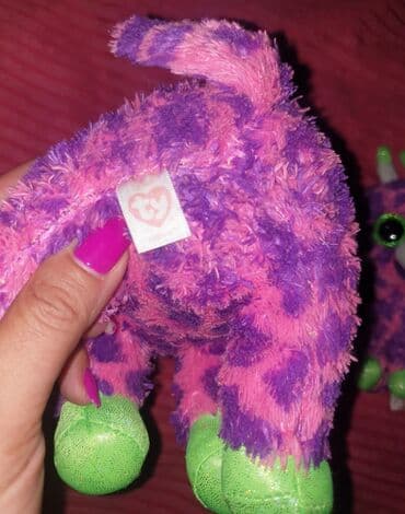 plišani kombinezon za odrasle: TY BEANIE BOOS original plisana igracka zirafa gilbert. Veća igracka — 3