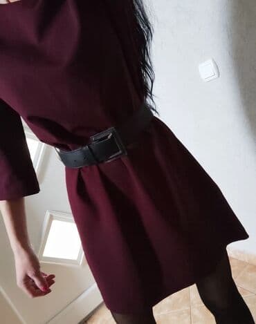 zara model pantalona: Zara S (EU 36), bоја - Bordo, Drugi tip rukava — 4