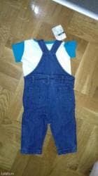 ravne sandale sa kaisicima: C&A, Komplet: Pantalone, Majica, 62-68 — 3