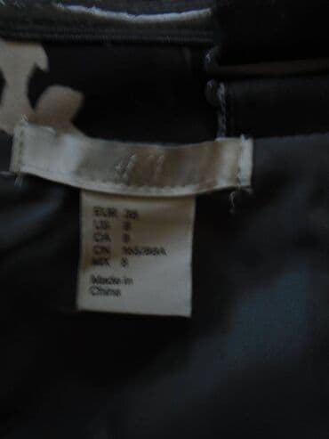 velicina haljine 38: H&M M (EU 38), bоја - Crna, Koktel, klub, Na bretele — 4