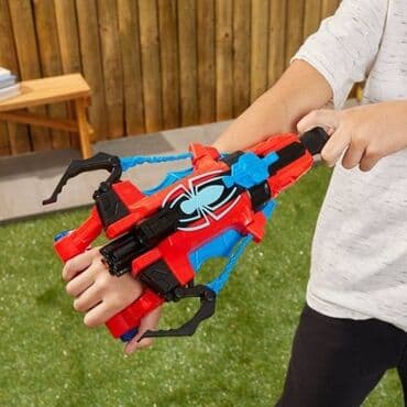 vrece za spavanje za decu: NERF Marvel Spider-Man Web Splashers 2-in-1 Blaster NOVO — 4