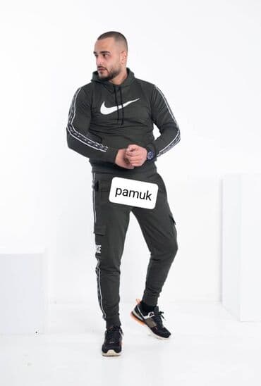 prsluk i pantalone komplet: Nike muška trenerka komplet Novo Pamuk Veličine m l xl 2xl fb — 5