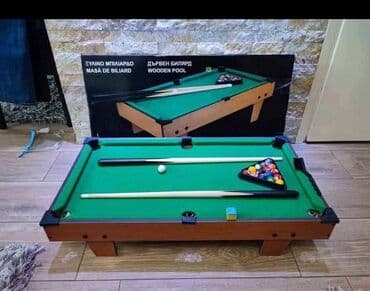 Stolovi: 05. B. MINI BILIJAR 🎱 BILIJAR STONI 🎱 NOVO U FABRIČKOM PAKOVANJU — 1