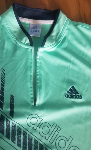 majica s: Adidas original sportska majica zelena, za sport ili trening — 2