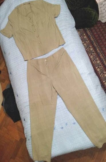 prsluk i pantalone komplet: XL (EU 42), Jednobojni, bоја - Bež — 4
