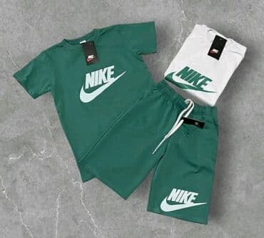 bele lepeze: Majica na kratke rukave, Nike, bоја - Bela, Pamuk — 4