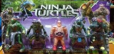 uradi sam igracke od kartona: Nindza kornjace i krang novo set od 5 figura akcija cene nisu fiksne — 1