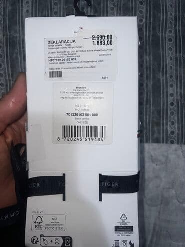 haljina na jedno rame: TOMMY HILFIGER svetlucave čarape univerzalna veličina NOVO Dobijene — 4