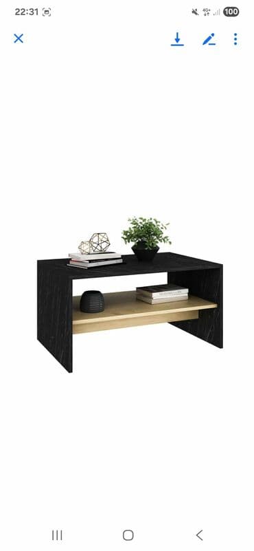 polovan namestaj iz inostranstva u palanci: Apollon - White, Sapphire Oak White Sapphire Oak Coffee Table 100% — 2