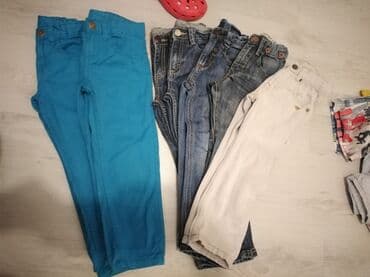 bele pantalone za decake: Paket: Farmerke, Pantalone, Za dečake, uzrast: 3-4 godine — 1