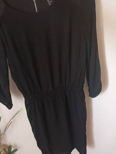 kombinezon viskoza: H&M XS (EU 34), bоја - Crna, Dugih rukava — 6