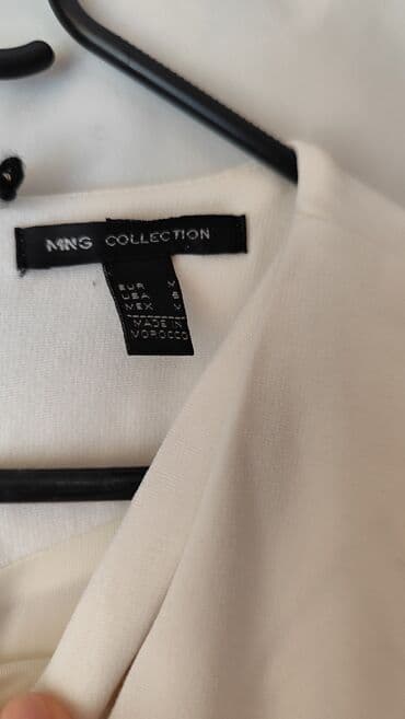 mango bluze: Mango S (EU 36), bоја - Bela, Koktel, klub, Top (bez rukava) — 3