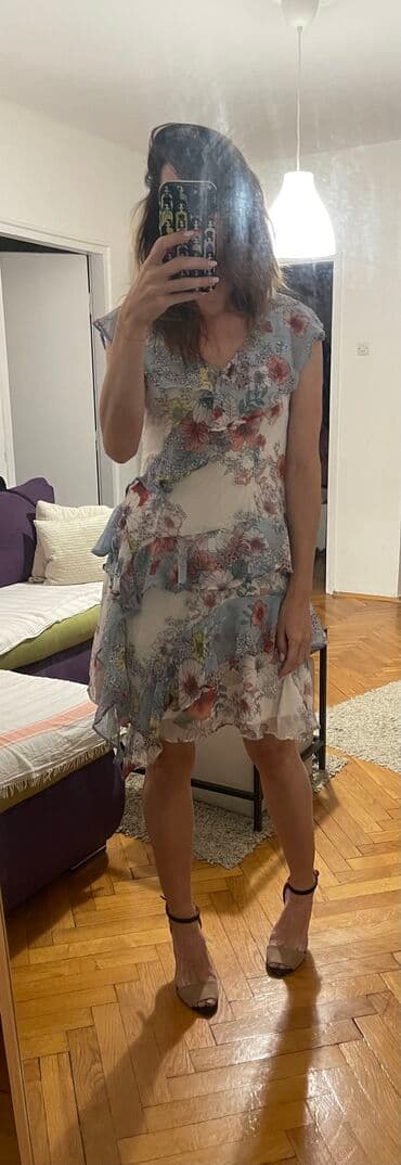 ivet shop haljine za punije: Zara M (EU 38), bоја - Šareno, Top (bez rukava) — 5