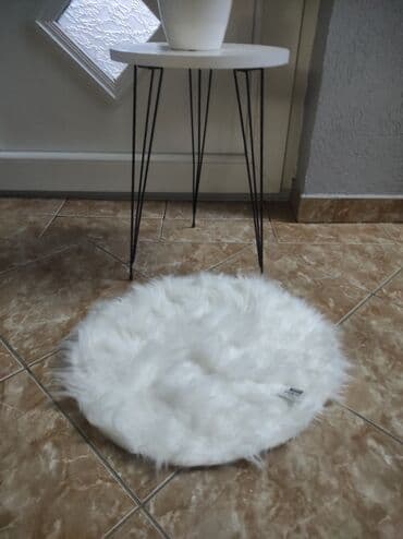 Carpets & Floor Mats: Carpet, Round, color - White — 5