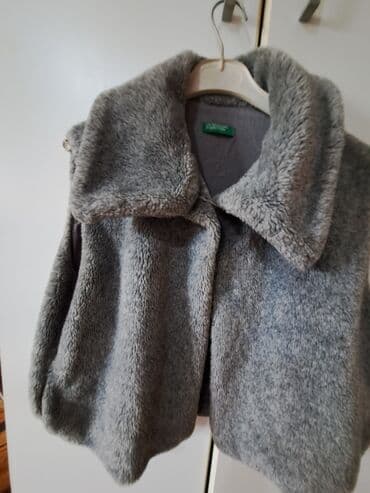 benetton parfemi zenski: Benetton, One size, Veštačko krzno, bоја - Siva — 6