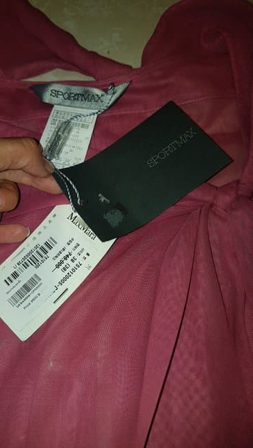 kosulja sa masnom: Max Mara, S (EU 36), Jednobojni, bоја - Bordo — 3