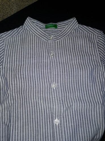 bunda s: Benetton, Kratak rukav, Karirano, 92 — 1