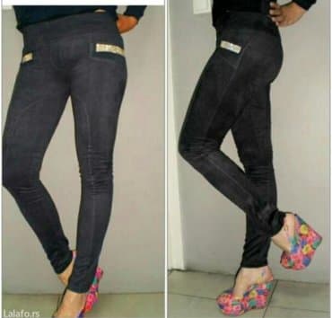 pocepane pantalone: S (EU 36) — 1