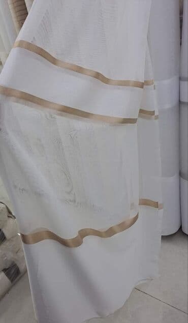 etisoni na metar: Light filtering curtains, color - White — 6