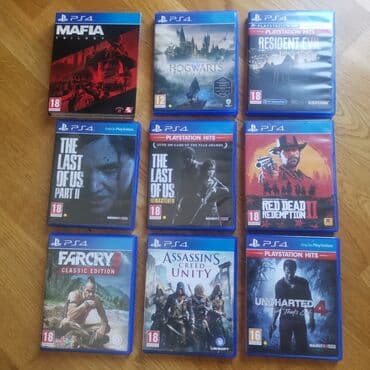 PS4 (Sony Playstation 4): PS4 igrice u odlicnom stanju! — 2