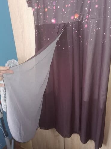 Haljine: 5XL (EU 50), bоја - Crna, Kratkih rukava — 2