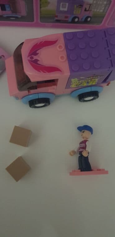 Igračke: Sluban kockice, girl's dream, set kamion sa figuricom, kamion je oko — 7