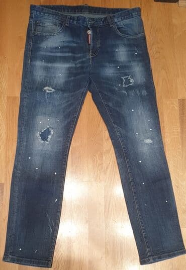 pantalone s: Farmerke, 33 / 32, Dsquared2, Skinny — 6
