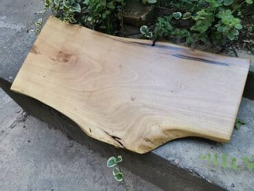 iznajmljivanje stolova i klupa: Ploča za sto od oraha 86*36 cm debljina daske 2.5cm orah 4 puta — 4