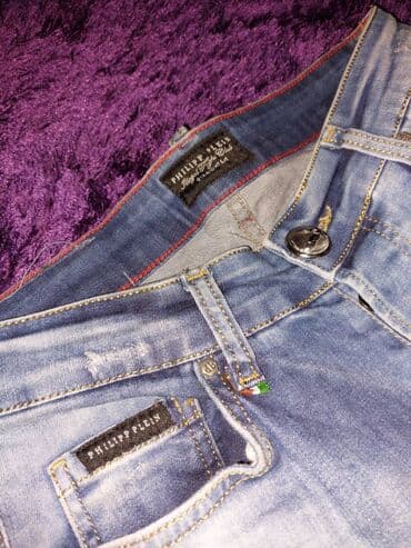 bermude velicina 36: Philipp Plein Original teksas farmerice vel.30 M Odlicne muske — 3