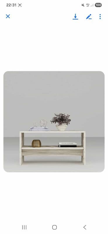 polovan namestaj iz inostranstva u palanci: Apollon - White, Sapphire Oak White Sapphire Oak Coffee Table 100% — 8
