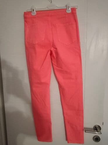 Pantalone: L (EU 40), Visok struk, Ravne nogavice — 2