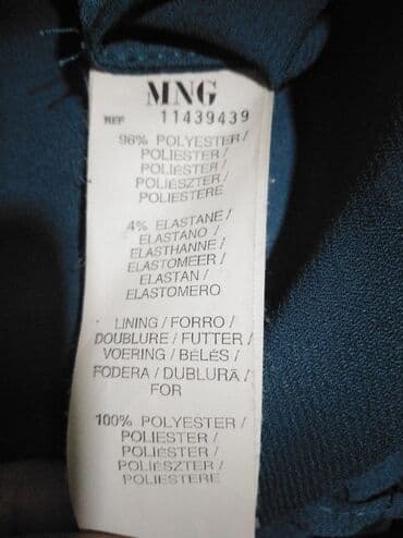 midi haljine h m: Mango M (EU 38), bоја - Maslinasto zelena, Koktel, klub, Drugi tip rukava — 5