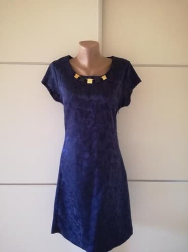 novcanik i kais set: A-Dress M (EU 38), bоја - Tamnoplava, Večernji, maturski, Kratkih rukava — 7
