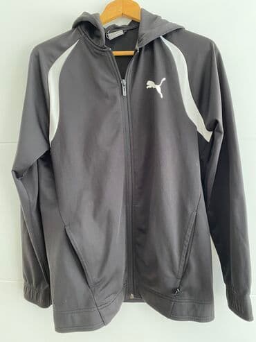 trenerke s: Gornji deo trenerke, Puma, bоја - Crna, Likra — 1