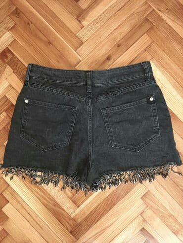 pantalone s: S (EU 36), Teksas, bоја - Crna — 5