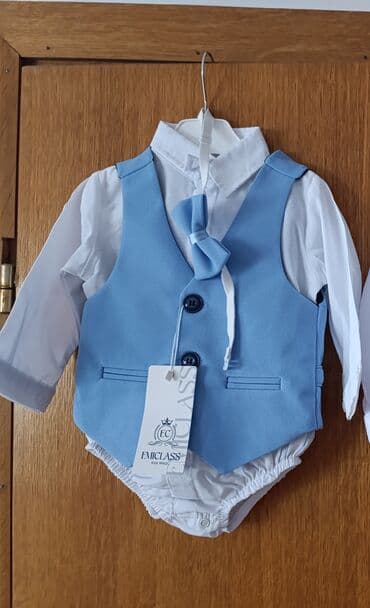 Sve za decu: Komplet: Bodi, Košulja, Pantalone, 80 — 1