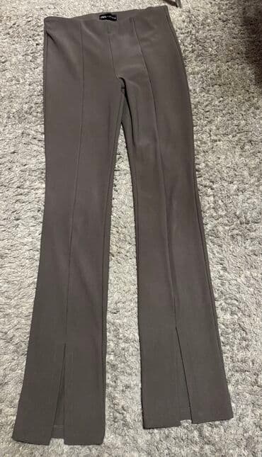 zara helanke pantalone: L (EU 40), Visok struk, Ravne nogavice — 1
