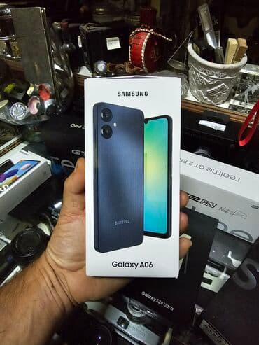 ruter sa sim karticom cena: Samsung Galaxy A06, 128 GB, bоја - Maslinasto zelena, Garancija, Otisak prsta, Dual SIM — 1